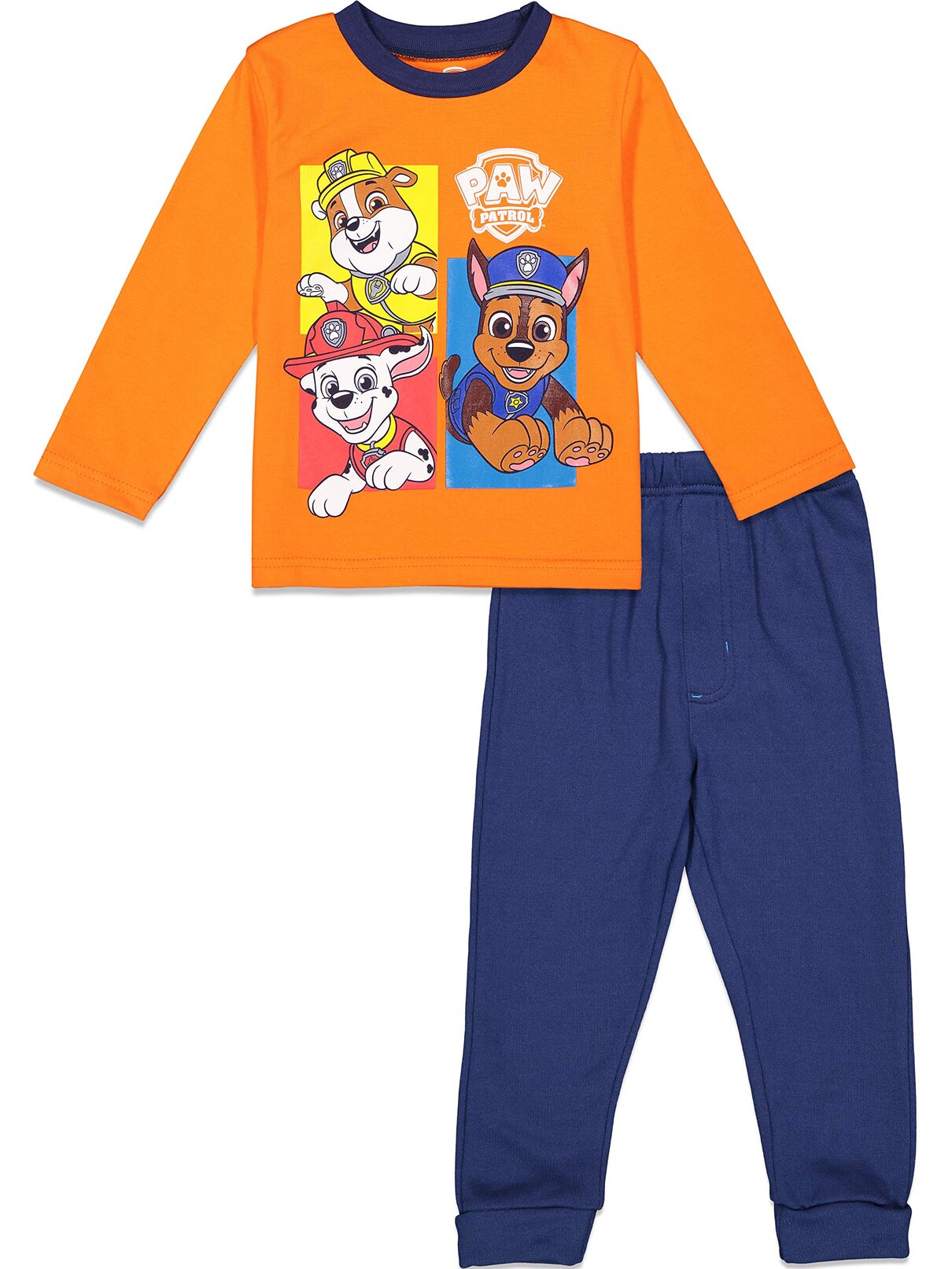 Paw Patrol T-Shirt and Fleece Pants 3 Piece Outfit Set