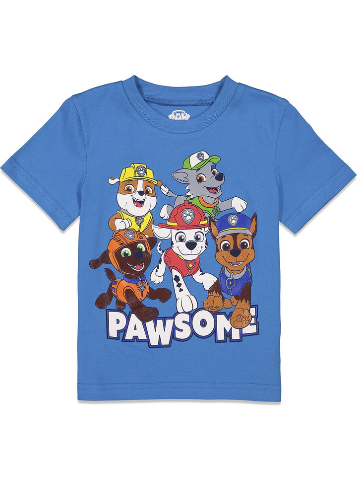 Conjunto de 3 piezas de camiseta y pantalones de lana de la Patrulla Canina