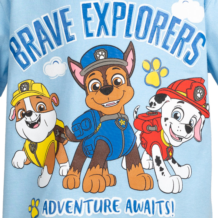 Paw Patrol Graphic T-Shirt & French Terry Shorts