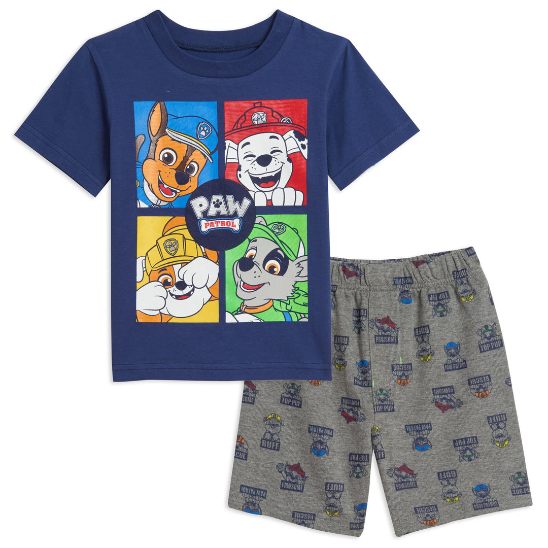 Paw Patrol Graphic T-Shirt & French Terry Shorts