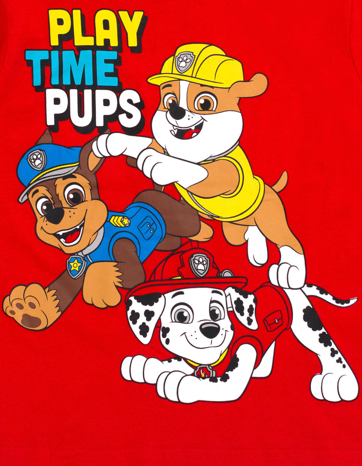 Paw Patrol T-Shirt and Mesh Shorts Outfit Set