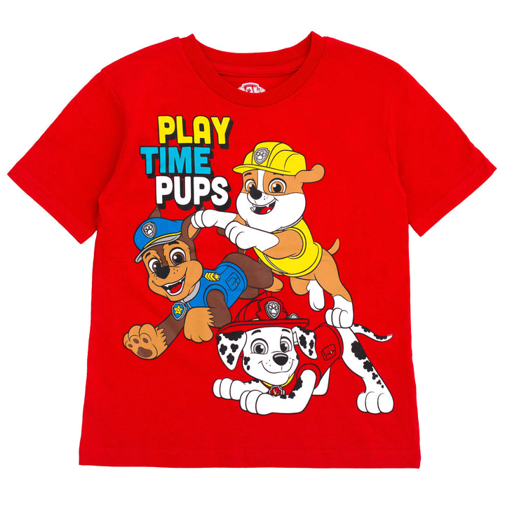 Paw Patrol T-Shirt and Mesh Shorts Outfit Set