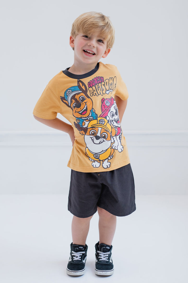 Paw Patrol T-Shirt and Shorts Outfit Set