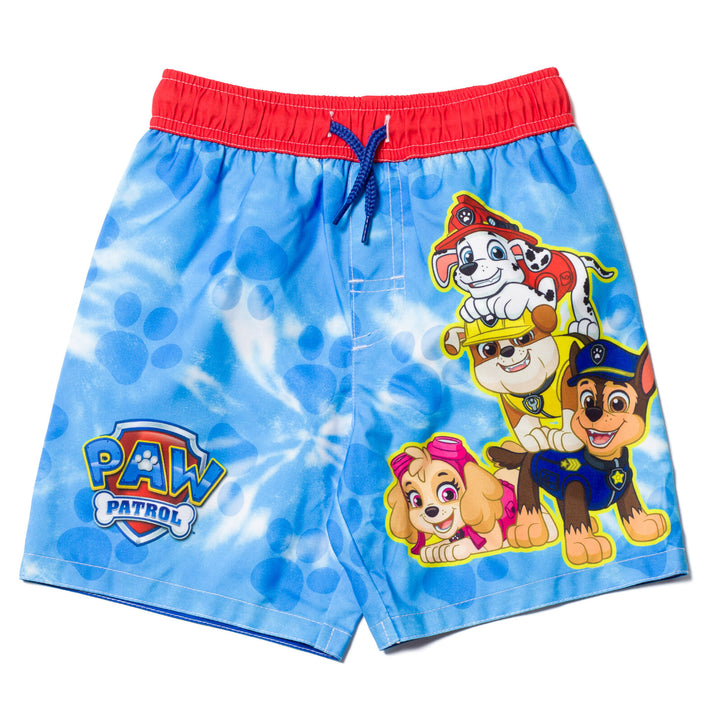 Paw Patrol UPF 50+ Swim Trunks Bathing Suit