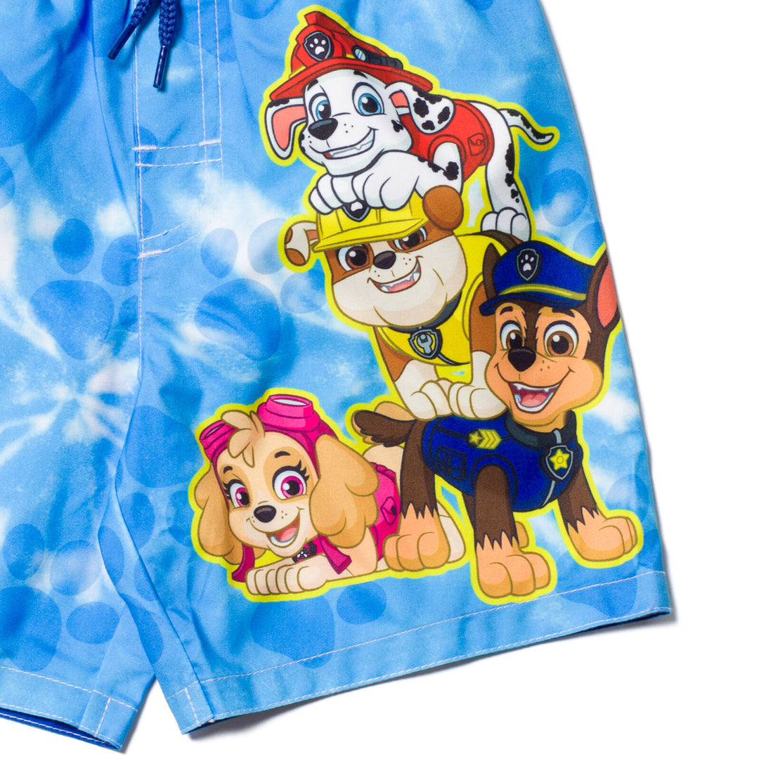 Paw Patrol UPF 50+ Swim Trunks Bathing Suit