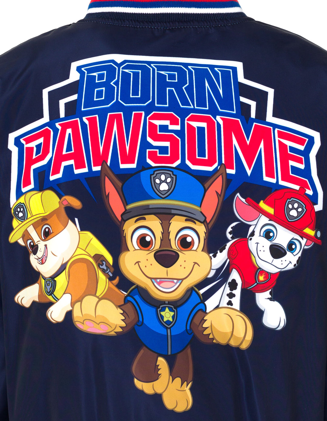 Paw Patrol Varsity Zip Up Bomber Jacket