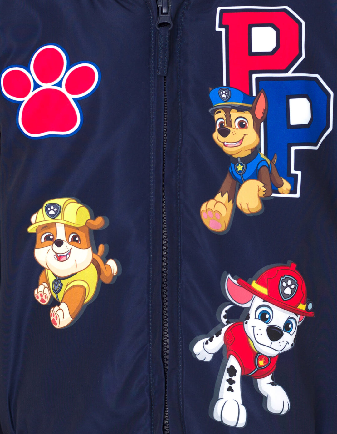 Paw Patrol Varsity Zip Up Bomber Jacket