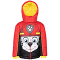 Paw Patrol Zip Up Winter Coat Puffer Jacket