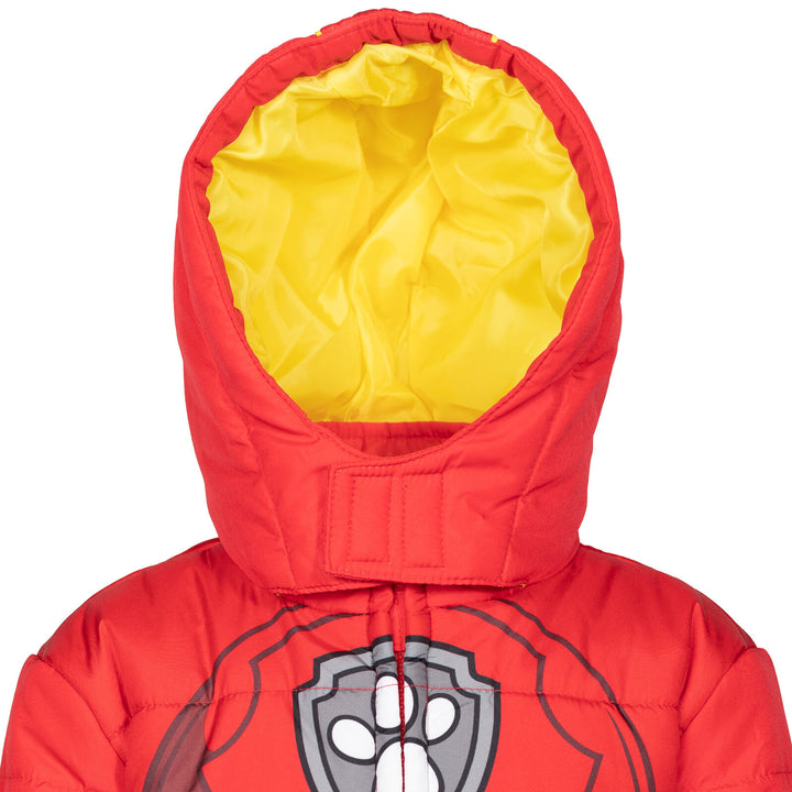 Paw Patrol Zip Up Winter Coat Puffer Jacket