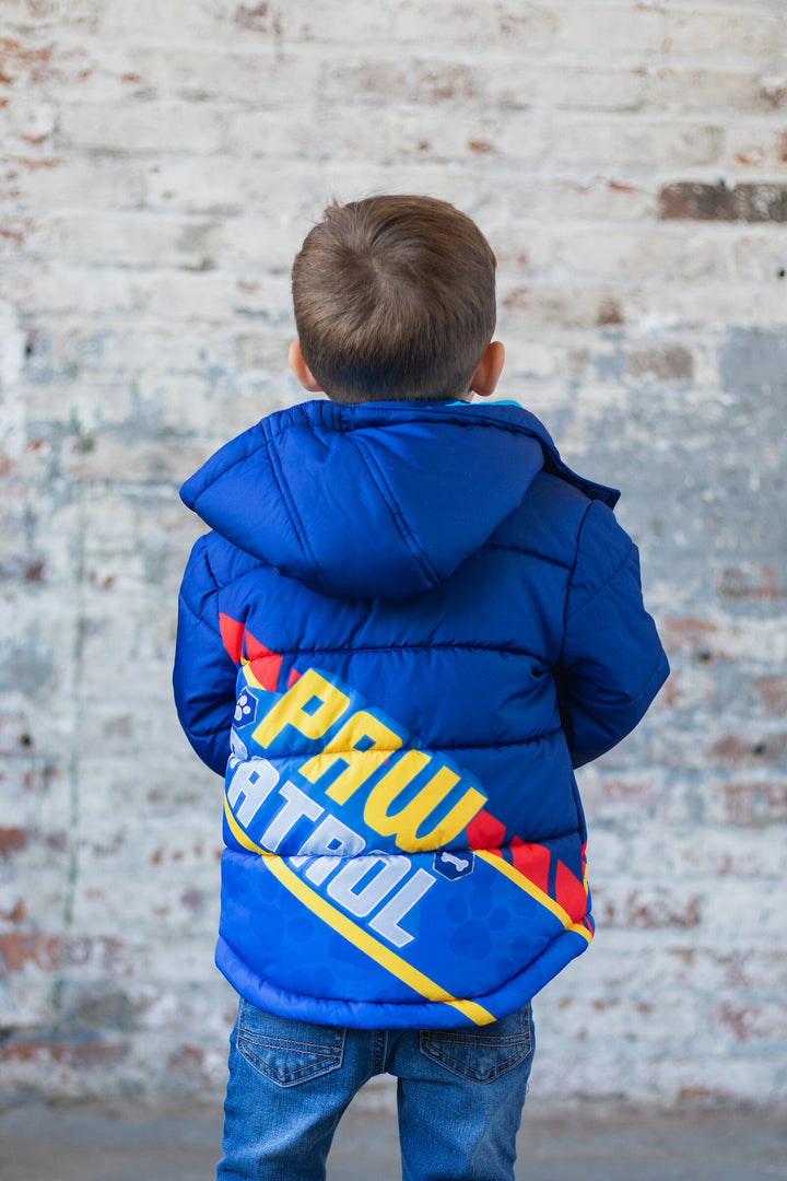 Paw Patrol Zip Up Winter Coat Puffer Jacket