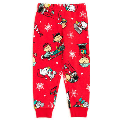 PEANUTS Fleece Sweatshirt and Jogger Pants Outfit Set