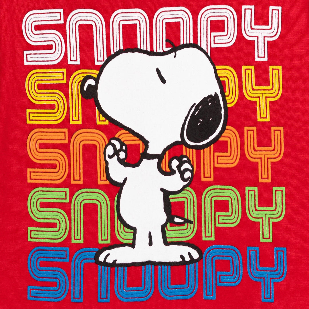 Snoopy Fleece Pullover Sweatshirt & Pants Set