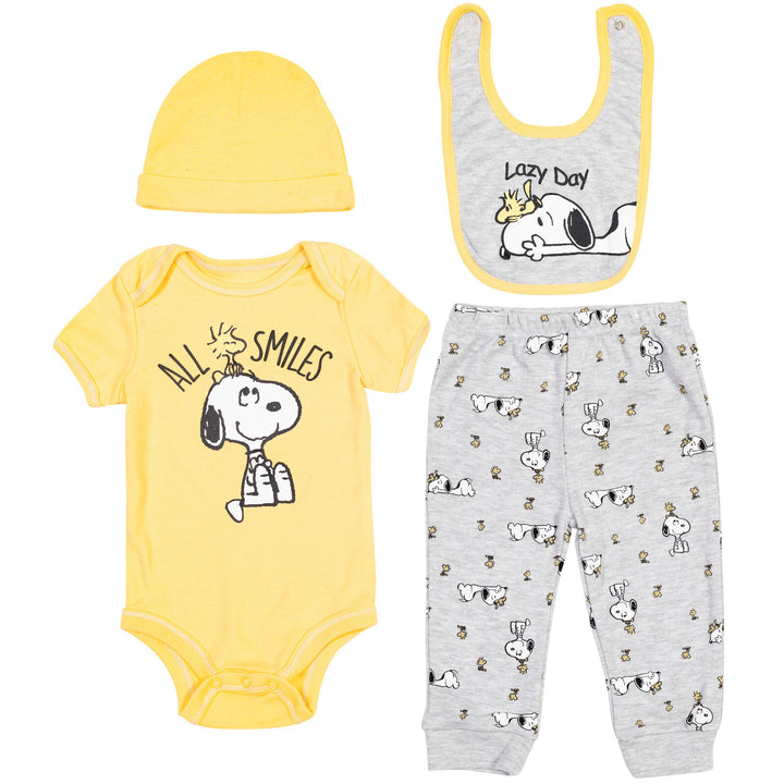 PEANUTS Snoopy 4 Piece Outfit Set