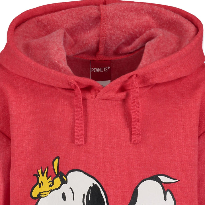 Snoopy Fleece Sudadera con capucha