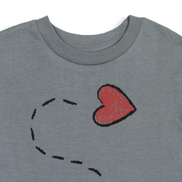 Peanuts Heart Graphic T-shirt