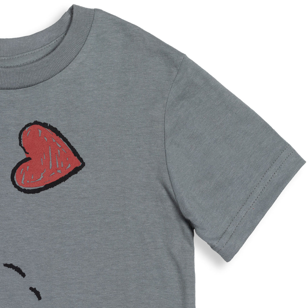 Peanuts Heart Graphic T-shirt