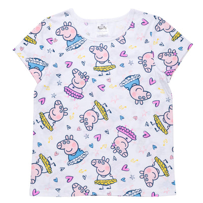Peppa Pig Paquete de 3 Camisetas gráficas