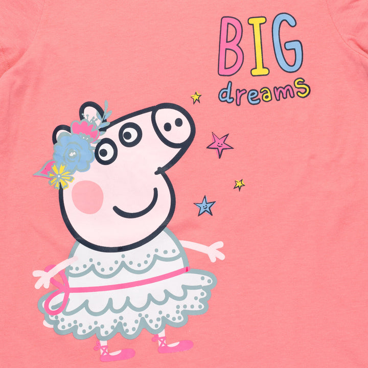 Peppa Pig Paquete de 3 Camisetas gráficas