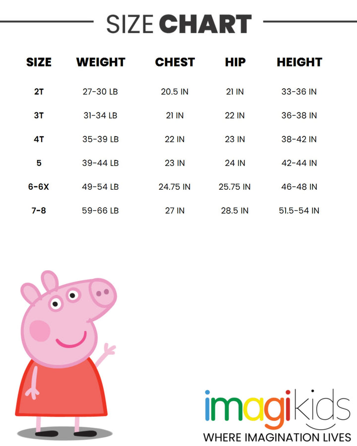 Peppa Pig Crossover T-Shirt and Leggings Outfit Set