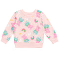 Peppa Pig Girls French Terry Sweatshirt
