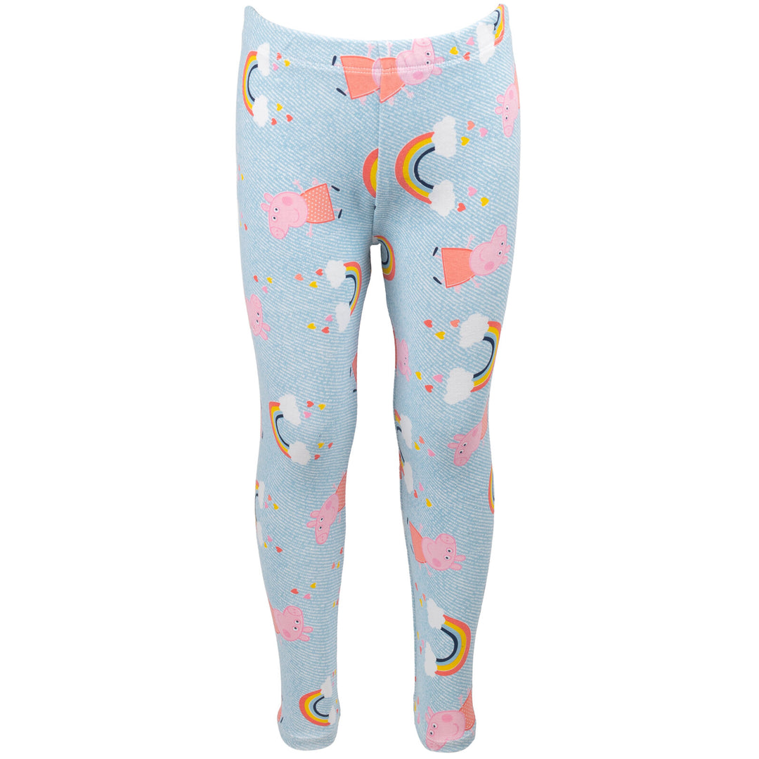 Peppa Pig Peplum T-Shirt and Leggings Outfit Set