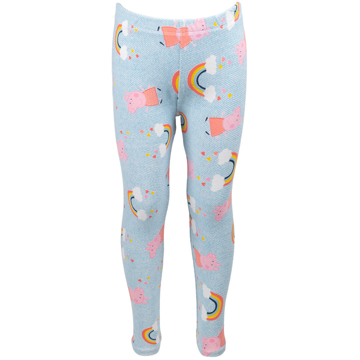 Peppa Pig Peplum T-Shirt and Leggings Outfit Set