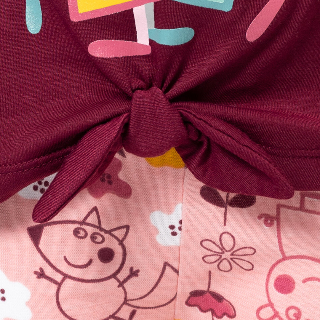 Conjunto de camiseta y calzas de Peppa Pig