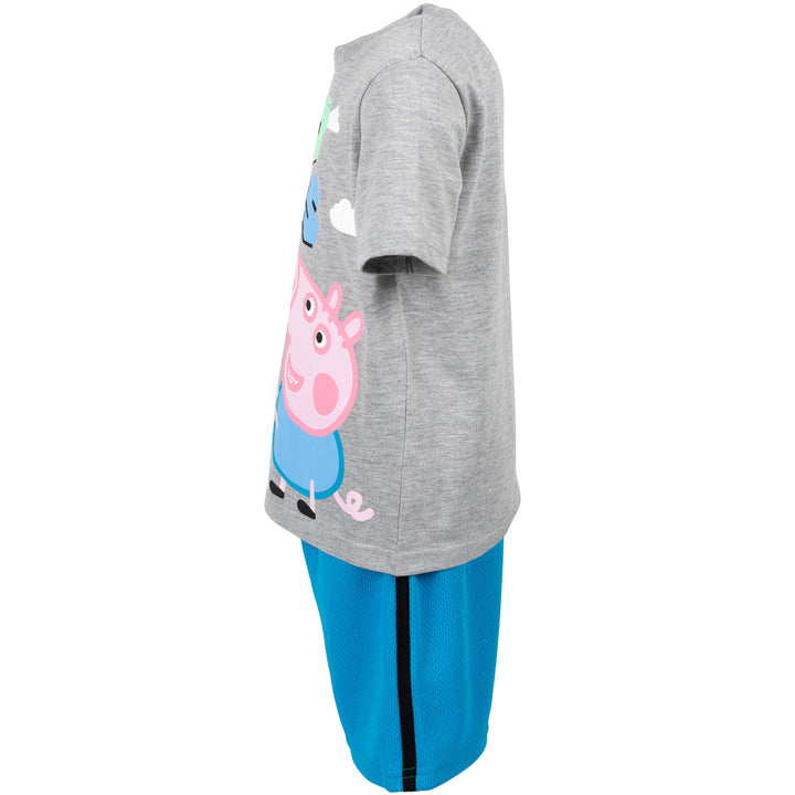 Peppa Pig T-Shirt and Mesh Shorts Outfit Set