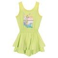Peter Pan Tinker Bell Sleeveless Romper With Skirt Overlay