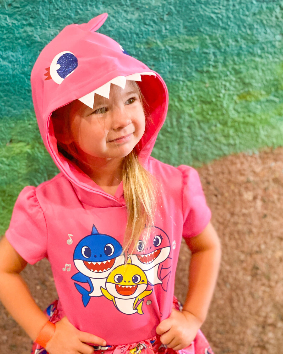 Vestido de disfraz de tiburón bebé de Pinkfong