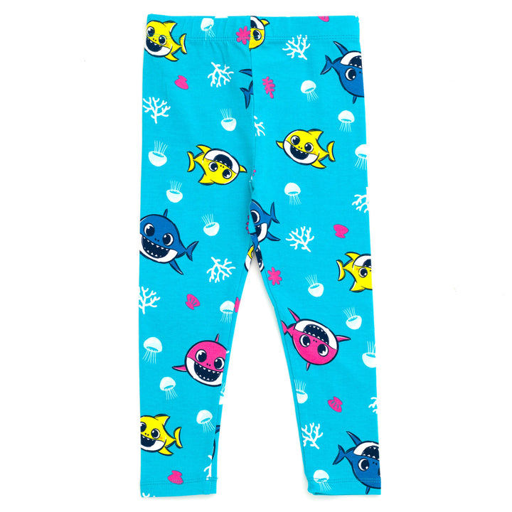 Pinkfong Baby Shark Fleece Sweatshirt and Leggings Outfit Set