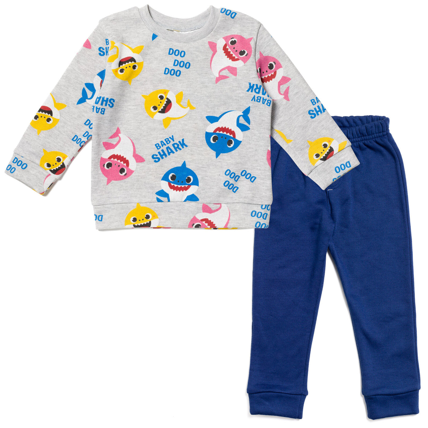 Pinkfong Baby Shark Fleece Sweatshirt and Pants Set