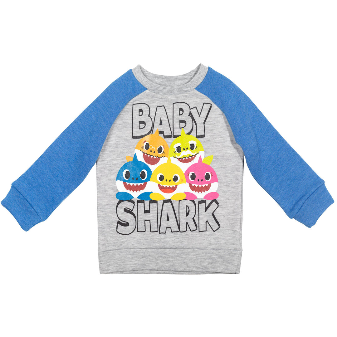 Pinkfong Baby Shark Fleece Sweatshirt and Pants Set