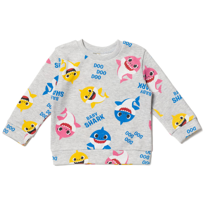 Pinkfong Baby Shark Fleece Sweatshirt and Pants Set