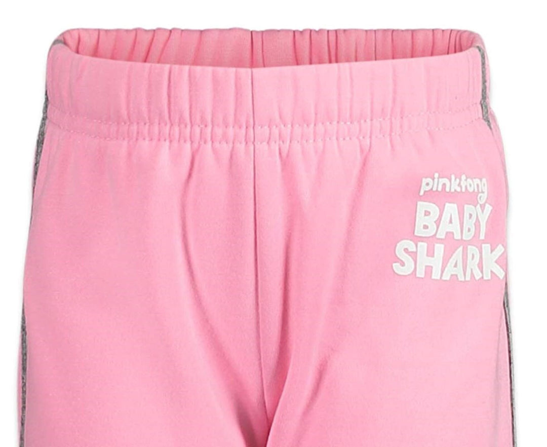 Pinkfong Baby Shark Fleece T-Shirt and Pants Outfit Set