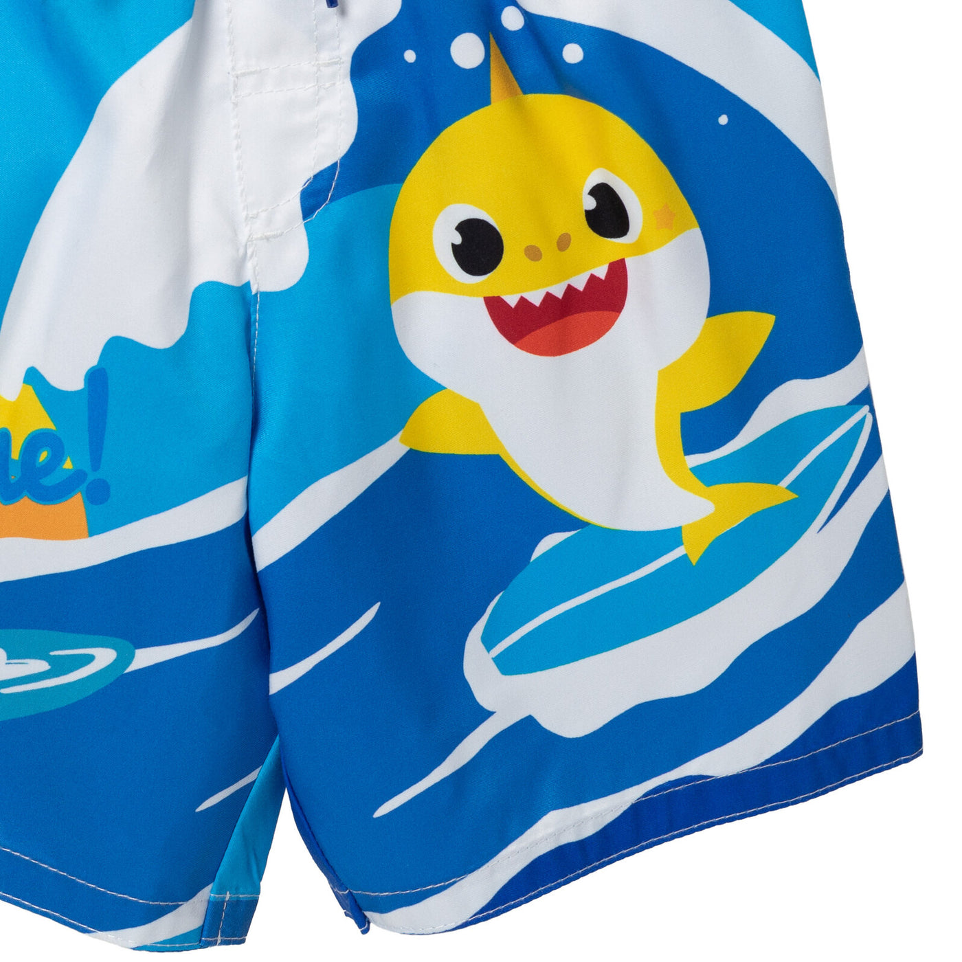 Pinkfong Baby Shark Rash Guard and Swim Trunks Outfit Set