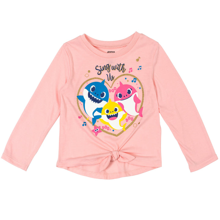 Pinkfong Baby Shark Conjunto de camiseta y calzas