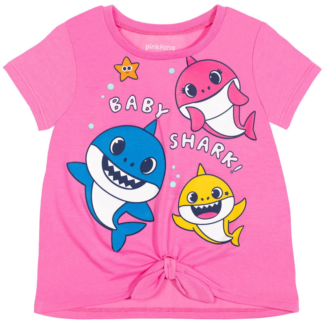 Pinkfong Baby Shark T-Shirt and Leggings Outfit Set