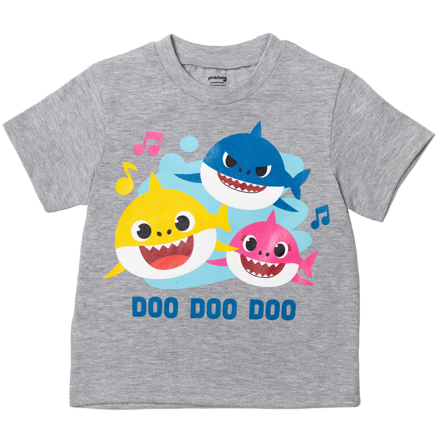Pinkfong Baby Shark T-Shirt and Mesh Shorts Outfit Set