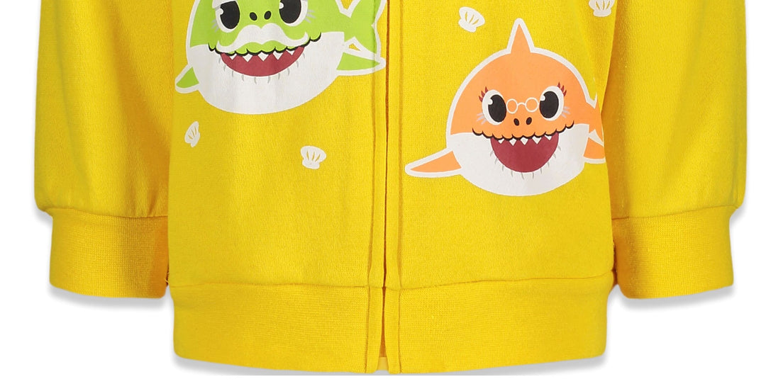 Pinkfong Baby Shark Zip Up Cosplay Hoodie