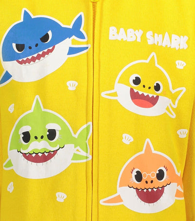 Pinkfong Baby Shark Zip Up Cosplay Hoodie