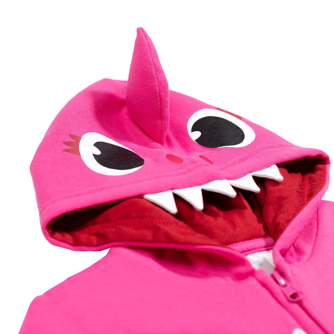 Pinkfong Baby Shark Zip Up Cosplay Hoodie