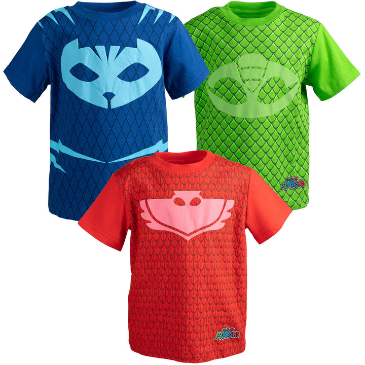 PJ Masks 3 Pack T-Shirts