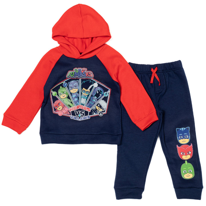 PJ Masks Fleece Pullover Hoodie and Pants Outfit Set