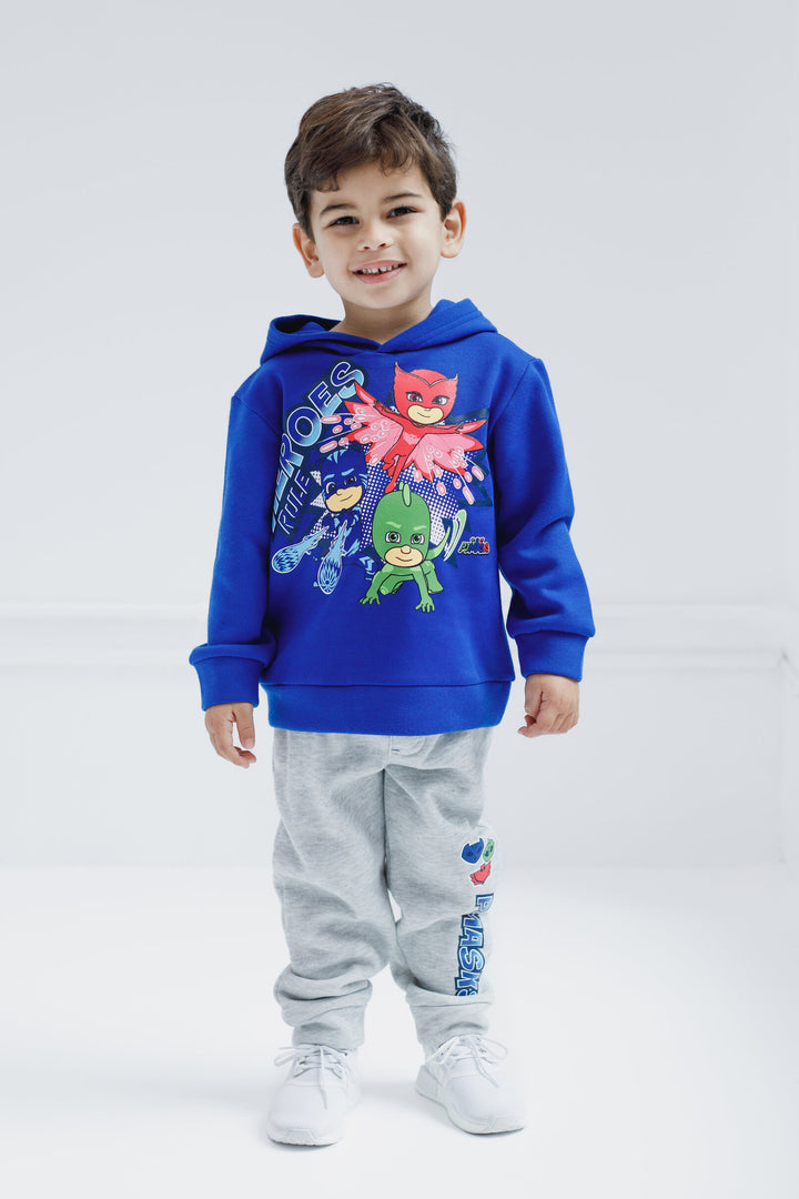 PJ Masks Fleece Pullover Hoodie and Pants Outfit Set