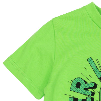 PJ Masks Gekko T-Shirt and Mesh Shorts Outfit Set
