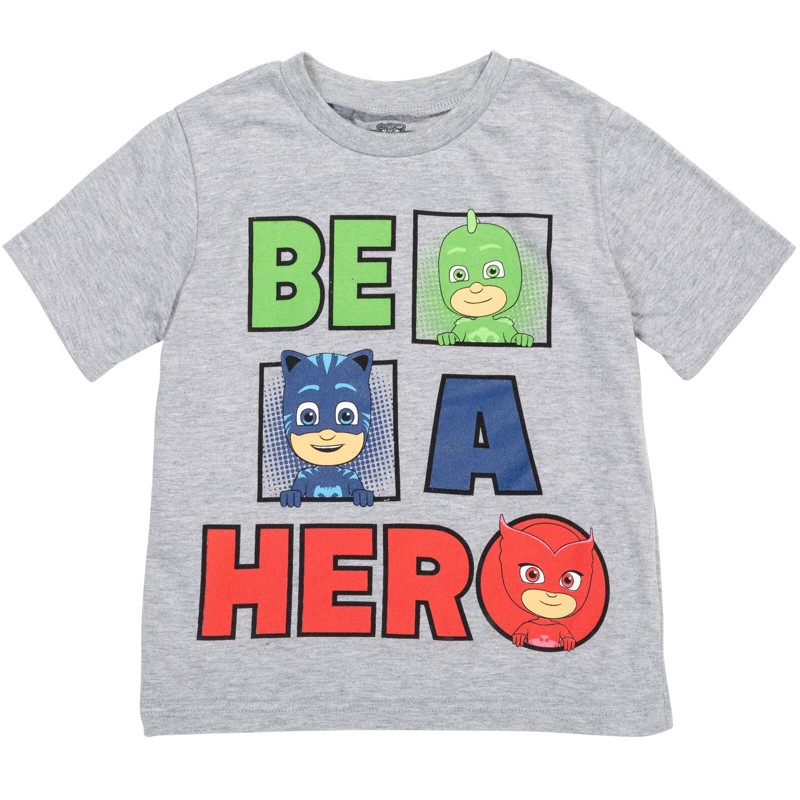 Conjunto de camiseta y pantalones cortos de malla de PJ Masks