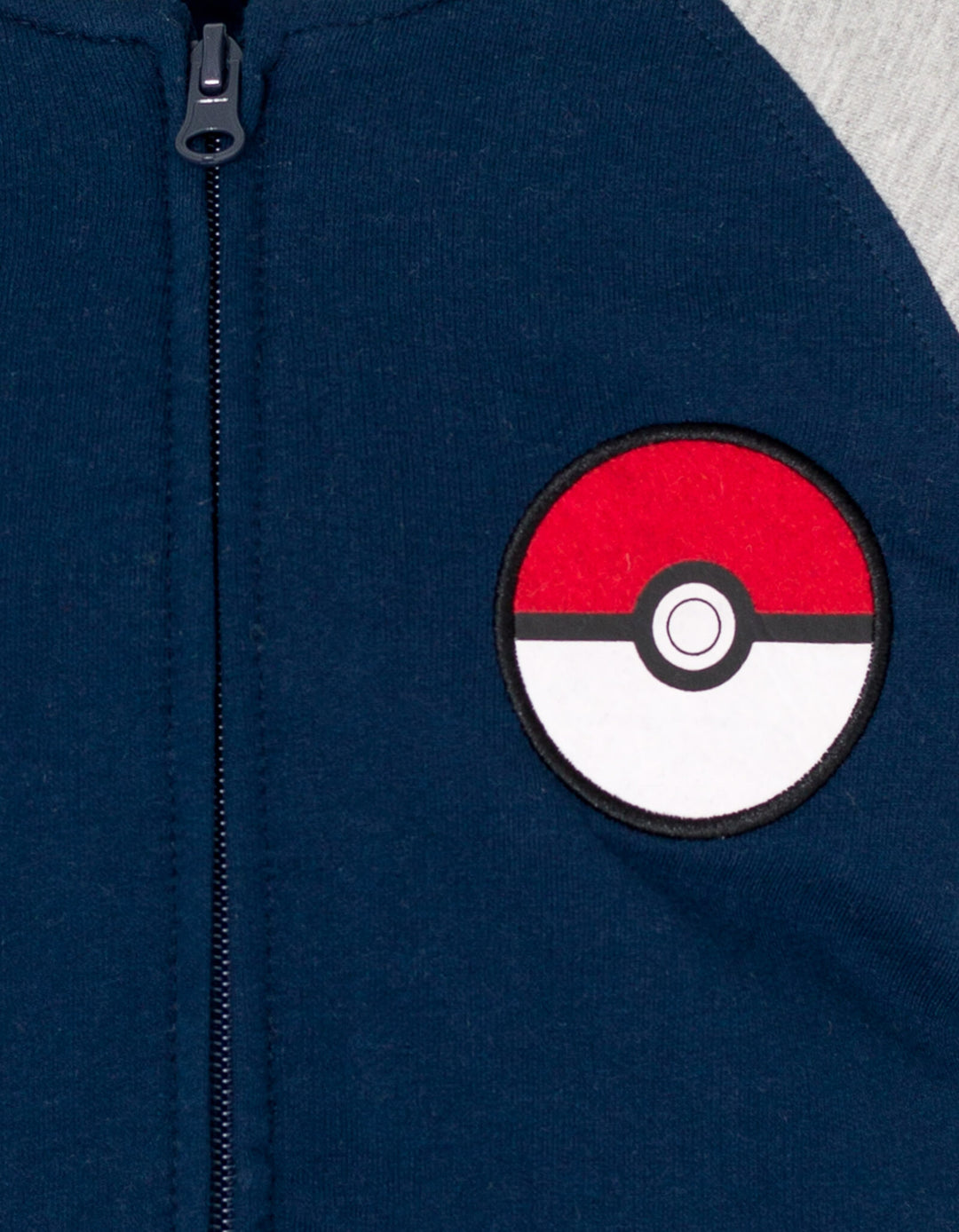 Pokemon French Terry Zip Up Varsity Bomber Jacket