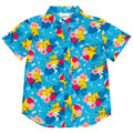 Pokemon Matching Family Hawaiian Button Down Dress Shirt Toddler to Adult