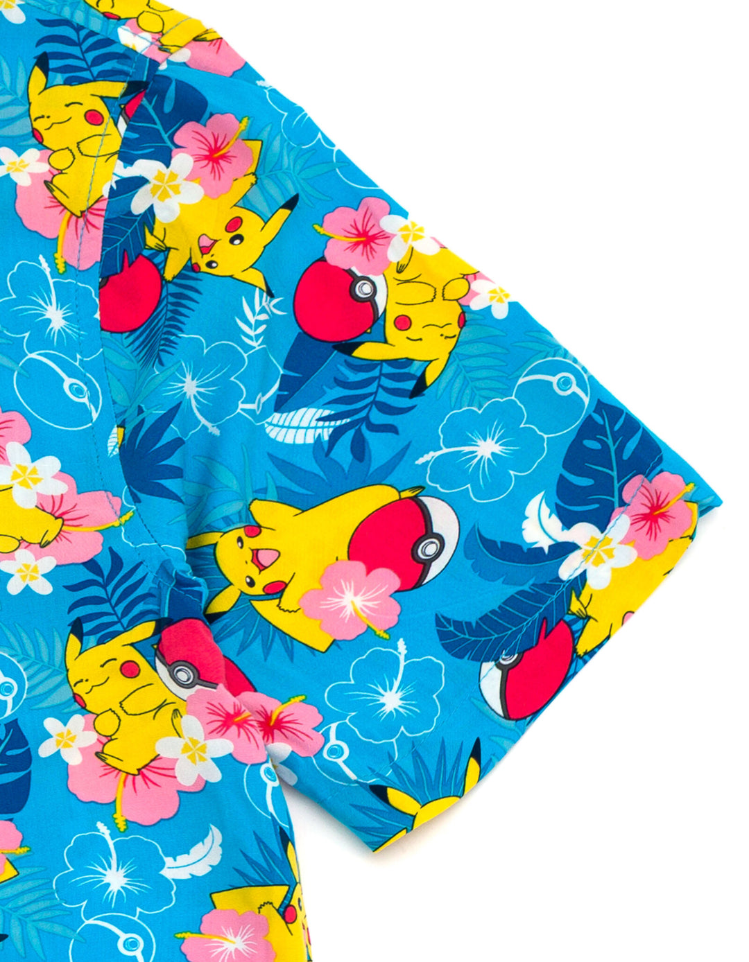 Pokemon Pikachu Matching Family Hawaiian Button Down Dress Shirt Adult Pokemon Pikachu Matching Family Hawaiian Button Down Dress Shirt Adult